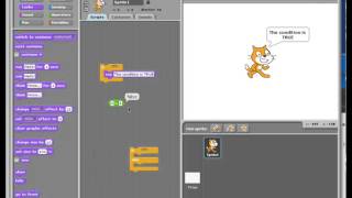 Scratch  Selection 01  IF amp IFELSE Statements [upl. by Smiley605]