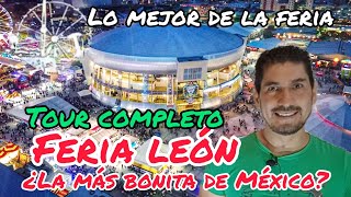 feria león 2024 lo que nadie enseña tour completo de lo mejor en feria de leon 2024 juegos ambiente [upl. by Ardnued250]