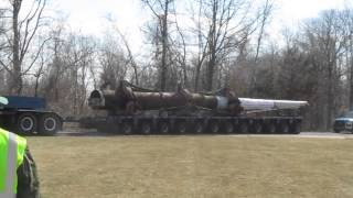 History on the Move The gun coming back to Battery Lewis Hartshorne Woods Park Highlands NJ [upl. by Clarine]