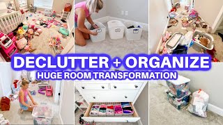 ROOM DECLUTTER  ORGANIZE  CLEAN WITH ME  CLEANING MOTIVATION CLOSET ORGANIZATION JAMIES JOURNEY [upl. by Tima]