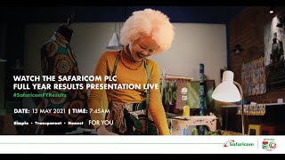 Safaricom PLC Full Year 20202021 Financial Results Announcement SafaricomFYResults [upl. by Anoid421]