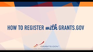 Intro to Grantsgov  How to Register with Grantsgov Updated [upl. by Jobie]