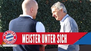 FCBBMeisterPlausch Pesic trifft Sammer [upl. by Yrocaj837]