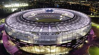 Optus Stadium Light Show [upl. by Aileno423]