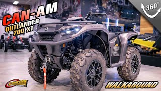 Walkaround  2024 CanAm® Outlander XT 700 [upl. by Ayihsa174]