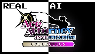 Ace Attorney Investigations Collection  Prelude to Pursuit  Main Theme but its continued by AI [upl. by Olonam]