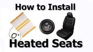 How to Install the Essential Heated Seat Kit and Katzkin Leather Upgrade for Your Toyota Tacoma [upl. by Aivalf]