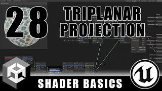 Triplanar Projection  Shader Graph Basics  Episode 28 [upl. by Nnednarb]