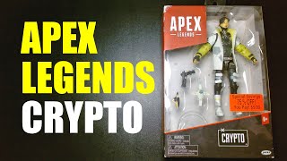 Crypto Apex Legends Jakks Pacific Action Figure Unboxing and Review [upl. by Aicxela]