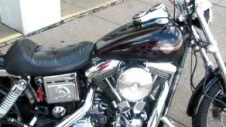 1993 Harley Dyna Low Rider EVO motor Vance amp Hines Exhaust For sale [upl. by Pantheas]