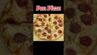 Pan Pizza 🍕 Easy Recipe viralshorts pizza [upl. by Dorotea]