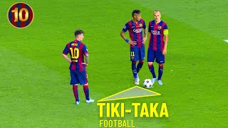 Barca Top 10 Most Beautiful TikiTaka Goals [upl. by Ahsinuq241]