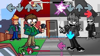 Challenge Edd But Eddsworld Sings It  FNF Challenge Edd But Everyone Sings It [upl. by Gnod]