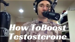 How to Boost Testosterone Naturally wBen Greenfield [upl. by Leahciam]