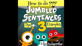 Jumbled Words  Sentence Reordering  Tips and Examples [upl. by Romaine168]