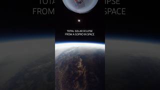 GoPro  Total Solar Eclipse From Space 🎬 Viliam Klein Shorts Eclipse [upl. by Kooima]