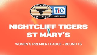 Nightcliff Tigers vs St Marys 202223 TIO NTFL Womens Premier League  Round 15 [upl. by Nylsoj]