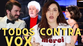 VOX PROTAGONISTA DE LOS GOYA GALLARDO RESPONDE A ALMODÓVAR [upl. by Tibold743]