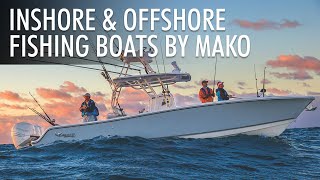 Top 5 Inshore amp Offshore Fishing Boats by Mako Boats 20232024  Price amp Features [upl. by Aley]