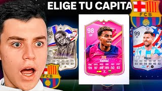 FUT DRAFT…Pero Solo puedo FC BARCELONA [upl. by Sloan]