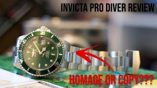 ROLEX KILLER Invicta Pro Diver Automatic Watch Review [upl. by Hermy838]