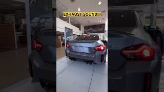 Exhaust sound BMW M2 in Frozen Grey [upl. by Anattar406]