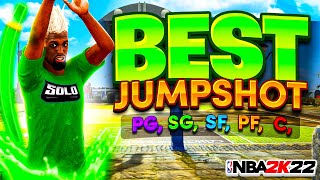 BEST JUMPSHOTS FOR EVERY BUILD IN NBA 2K22 100 GREEN WINDOW BEST SEASON 2 JUMPSHOTS AFTER PATCH [upl. by Ynnattirb72]