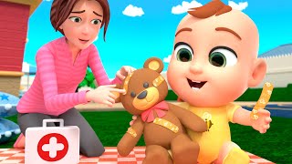 Ouchie Ouch Song  Boo Boo  MORE Lalafun Newborn Nursery Rhymes amp Educational Kids Songs [upl. by Moshell]