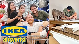 1 EVLİ 1 SEVGİLİ ÇİFT IKEA ALIŞVERİŞİ ❤️  üst kat için mobilya baktık 🛏️ [upl. by Nihsfa898]