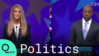 Georgia Senate Debate Kelly Loeffler Blasts Radical Liberal Raphael Warnock [upl. by Ytsud]