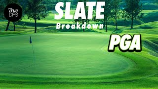 SHEETS PGA DFS SLATE PREVIEW AND LINEUP BUILDSANDERSON FARMS OPEN [upl. by Kcirdlek680]