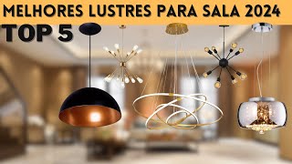 Top 5 Melhores Lustres Pendentes para sala sala jantar  em 2024🧐 [upl. by Yoho]