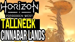 Horizon Forbidden West TALLNECK CINNABAR SANDS  Location Puzzle Solved [upl. by Ariec322]