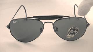 Ray Ban Aviator Outdoorsman Sunglasses RB3030 L9500 [upl. by Alasteir]