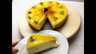 Limonlu Portakallı Cheesecake Nasıl Yapılır Cheesecake Tarifi Çizkek [upl. by Elleved]