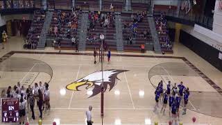 WaylandCohocton Varsity vs Livonia High School Womens Varsity Volleyball [upl. by Ennaeiluj399]