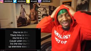 WHEN EMINEM EXPLAINS HOW HIS DAY WENT  EMINEM  ON FIRE REACTION [upl. by Ocirnor616]