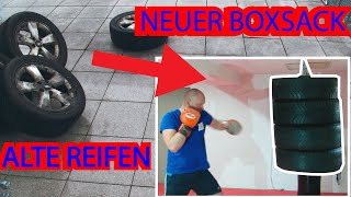 Boxsack selber Bauen  Dein Training  DIY  Thaiboxen [upl. by Sitelc]