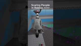 Scaring People in Roblox Trolling Part 1 roblox robloxshorts robloxmemes robloxtrend gaming [upl. by Dinny]