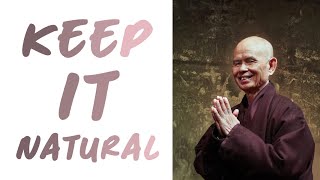 Keep the Naturalness and Aliveness of the Practice 1998 EN subtitled thichnhathanh [upl. by Tichon]