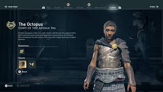 octopus cultist clue and location assassins creed odyssey walkthrough [upl. by Ivar]