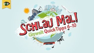 nachhaltig leben 610 Tipps für mehr Umweltschutz und Nachhaltigkeit im Alltag  Schlaumal [upl. by Ralyat]