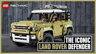 New Land Rover DEFENDER 42110 – LEGO Technic – Above and Beyond [upl. by Anidene]