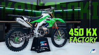 KAWASAKI 450 KX  Préparation SABLE pour le TOUQUET [upl. by Allanson]