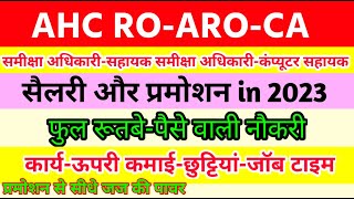 Allahabad High Court RO ARO CA Salary amp Promotion in 2023  AHC RO ARO CA Job Profile [upl. by Oleta245]