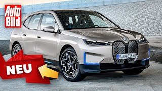 BMW iX 2021 SUV  Neuvorstellung  Elektro  Marktstart  Info [upl. by Nonnac556]