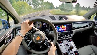 2022 Porsche Macan S  POV Review [upl. by Ocirred]