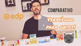 52  VERMÍFUGO PARA GATOS REMÉDIO PARA VERME  COMPARATIVO [upl. by Frayda]