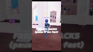 FREE HACKS not items IN DTI😜 requires vip and custom faces No creds needed dti hacks roblox [upl. by Donny]