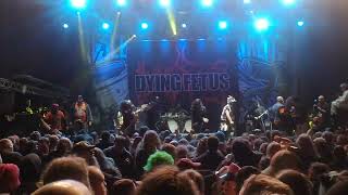 Dying fetus  In the Trenches  live  Obscene Extreme festival 2024 day 2 Trutnov 4072024 [upl. by Ehtylb]